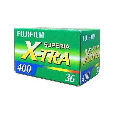 China Fujifilm X-TRA 400 Photographic Film 36 Exposure By 135 Roll 35mm ISO 400 Negative Film SUPERIA X-TRA400 for sale