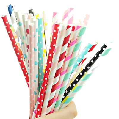 China Eco-friendly Beverage Environment Juice Drinking Bamboo Paper Bamboo Paper Drinking Straw for sale