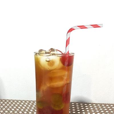 China Hot Selling High Quality Folding Paper Drinking Straws Eco-friendly Long Flexible For Cold/Hot Drinkings for sale