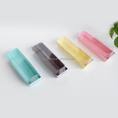 China Restaurantware Brown Disposable Paper Sushi Container Rectangle Paper Sushi Box for sale