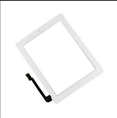 China iPad 3 Touch Screen Digitizer Panel Glass Assembly with Adhesive And Button white for sale