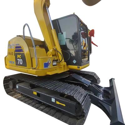 China Easy operation low price KOMATSU 70 excavator used quasi-new excavator construction machinery excavator for sale