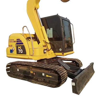 China Shop Used Komatsu 70-8 Excavator Boutique Used Construction Machinery Easy Operation for sale