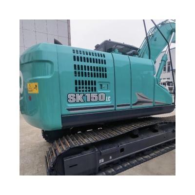 China Mini Excavator Second Hand Earthmoving kobelco machinery digger machine used kobelco Sk150 excavators low working hours for sale