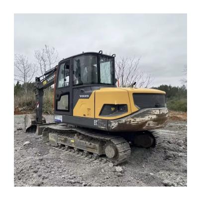 China Mini Excavator Used Digger On Sale Low Price Crawler Earthmoving Excavator Volvo Ec 140 Machinery for sale