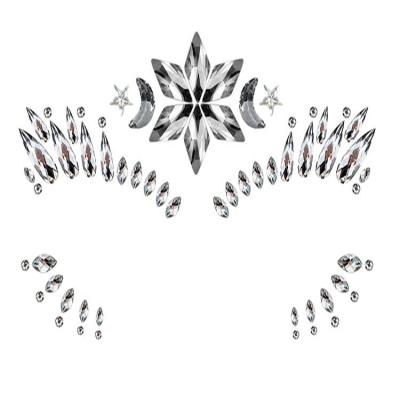 China Hot Selling Temporary New Face Jewels Temporary Face Jewels Amazon Sparkle Face Gems Crystal Rhinestone Face Jewelry Body Tears Gems for sale