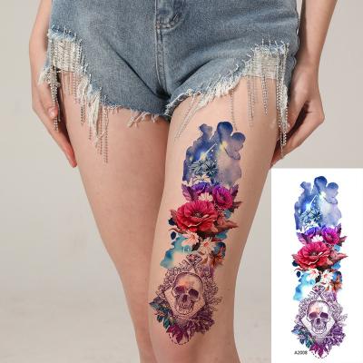 China Temporary Custom Body Tattoo Sticker Water Transfer Arm Leg Arm Tattoo Stickers for sale