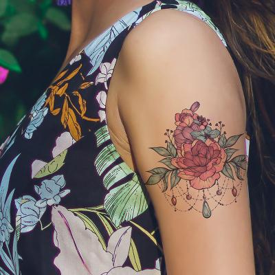 China Temporary Kids Waterproof Temporary Tattoo Sleeves Tattoos For Adult Half Arm Tattoos Removable Body Markers for sale