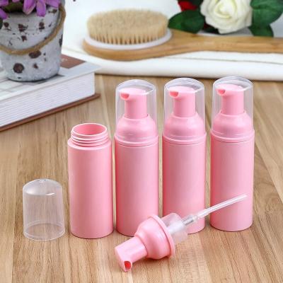 China Non Spill 30/410 Pump Head 30mm Foaming Pump Head 30mm Sprayer Dispenser 50ml Custom Empty Pink Foam Soap Pump Mint 60ml for sale