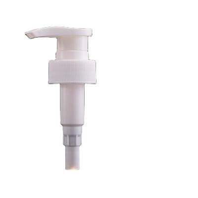 China Non spill cheap price 28mm white plastic dispenser pump hand wash shompoo pump 28/410 for sale