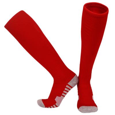 China Manufacturer Customized Logo Outdoor Compression Grip Soccer Meias Elite Sports Anti-Slip Sock Socks Anti-Foul LINGTU for sale