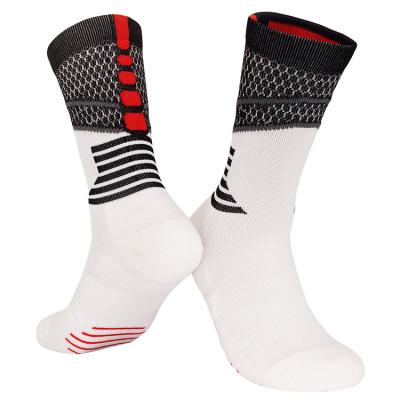 China Wholesale Price Men's and Women's Sports Running Socks Wholesale Price Long Tube Personality Sweat-absorbent Breathable Cotton Breathable Socks for sale