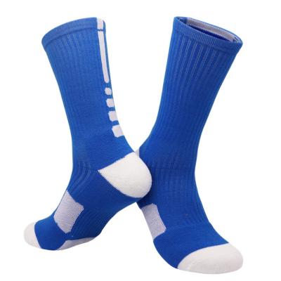 China Factory direct sales comfortable children's long breathable adult basketball socks thongs outdoor sports socks for sale