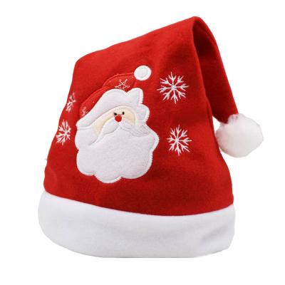 China COMMON Santa Novelty Hat Kids Christmas Decorations for Home Santa Claus Gift Christmas New Year Hat for sale