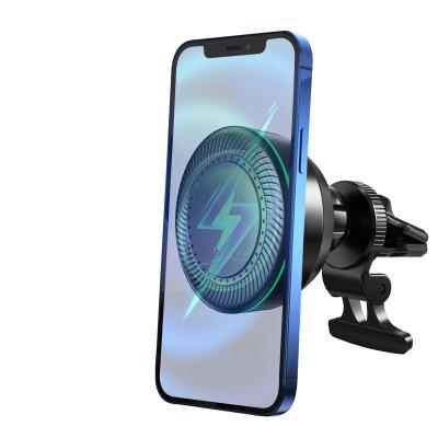 China Popular Magnetic Wireless Charger Factory Magnet Car Mount Cell Phones Holder Magsaf For Iphone 13 pro max for sale