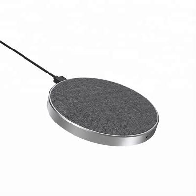 China Wholesale 10W Universal FOD Function/LED Indicator QI Around Wireless Fast Charger Mobile Phone Charger Pad For iPhone For Samsung for sale