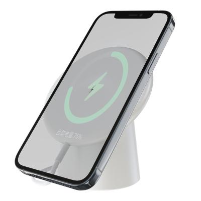 China Mobile Phone Charging iPhone 12 Charger Pad 15w Qi Magnet Radio Magnetic Wireless Phone Charger For Type C iPhone Magnetic Wireless Charger for sale