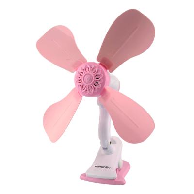 China China Modern Simple Cheap Hot Selling 4 Blade Mini AC Plastic Clip Fan With Multi-angle for sale