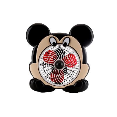 China Safety Plastic Small Energy Saving Cartoon Mickey Desktop Hot Selling Cute Fan for sale