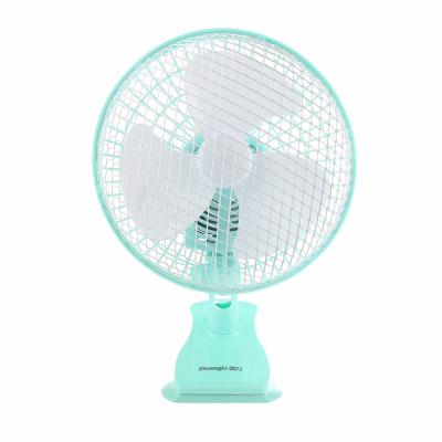 China 2018 China Cheap Price Plastic CE 220V Electric 2 in 1 Mini Desk Fan With Clip for sale