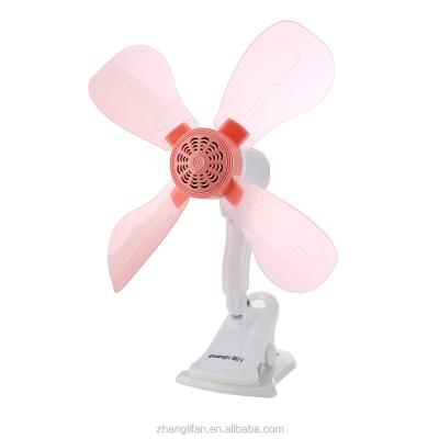 China 2021 Wholesale Household New Arrival Factory Transparent 4 Blade Portable Cute Mini Table Fan With Clip for sale