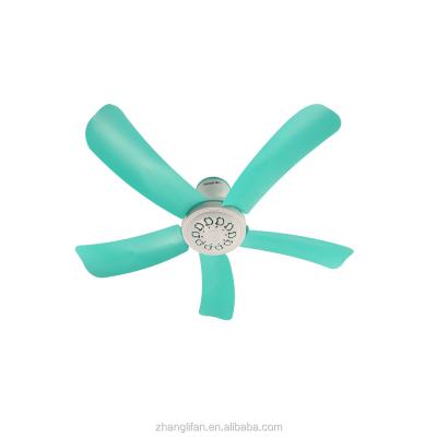 China Foldable 2021hot sell mini ac ceiling fan with 5 blades for home use for sale