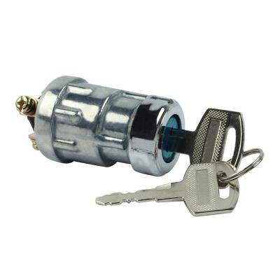 China Universal Ignition Switch Key 12V 3-Position Ignition Switch Lock For Cars Trucks Tractor Etc. Boat JK423 TSX-IK105-HX for sale