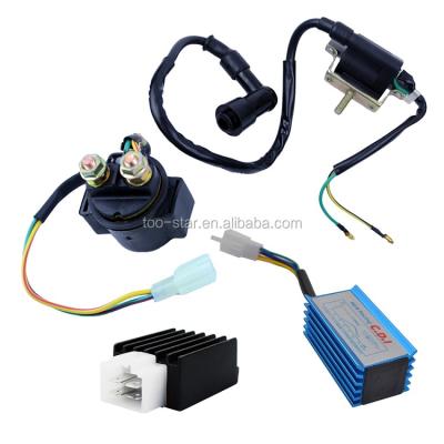 China Motorcycle Ignition Performance CDI Ignition Coil Relay Regulator Kit Fr 50Cc 70Cc 90Cc 110Cc Atv for sale