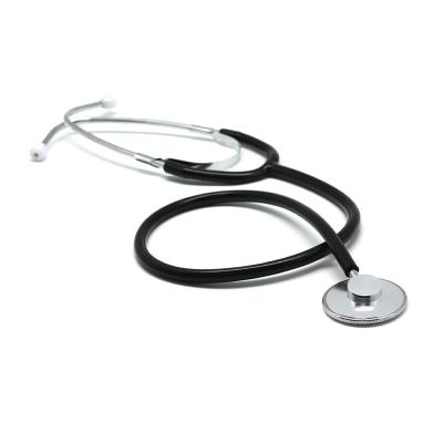 China HONSUN HS-30A Metal Black Colors Nursing Single Head Stethoscope Medical Pediatric Kits For Adult/Child for sale