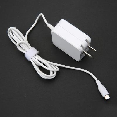 China White LAPTOP Type C USB Power Adapter Charger Laptop For Apple Macbook for sale