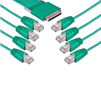 China WAN 8xRJ-45 Card VHDCI 68Pin Male to Cable, CAB-HD8-KIT 10Ft CISCO CAB-HD8-ASYNC SCSI 68Pin Cable for WAN Card, L=10Ft for sale