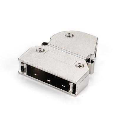 China Industrial equipment SCSI 36P male solder or IDC type zinc shell right angle outlet with spring latch, HPCN 36Pin socket, MDR 36Pin male connector for sale