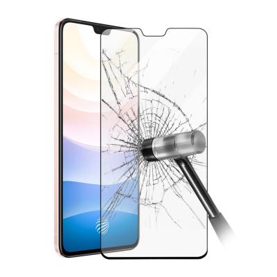 China Anti-broken Full Glue 2.5d Silk Tempered Glass Screen Protector For VIVO S9 S9e Screen Guard for sale