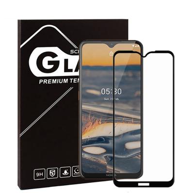 China Anti-scratch 9H 2.5D FULL Cover Tempered Glass Screen Protector Silk Printing Film For Nokia 1.3 2.3 5.3 7.3 for sale