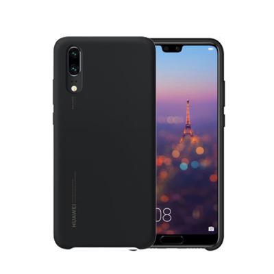 China Top Protective Microfiber Inside Cover Case Official Official Soft Liquid Silicone For HUAWEI P20 pro for sale