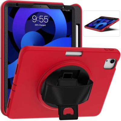 China Anti-drop Full-body Protection Drop-proof Case with 360 Rotate Holder Hand Strap Pencil Holder for Air Pro 10.9 10.5 11 12.9 2021 iPad for sale