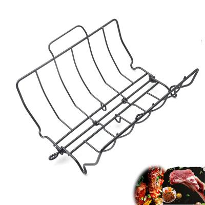 China Easily Cleaned Foldable Steak Grill Nonstick Coating Outdoor BBQ Tool for sale