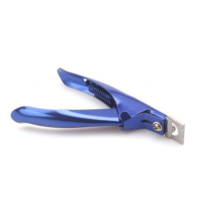 China Finger Sharpening Stainless Steel Nail Cutter Straight Acrylic Nail Edger Nail Tip Cutter for sale