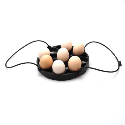 China Viable Quality Silicone Bakeware Egg Steamer Kitchenware Silicone Egg Steamer Holder For Pot Accessories for sale