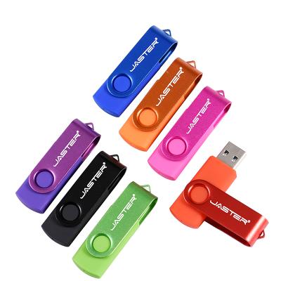 China New JASTER metal usb drive 64GB 32GB 16GB 8GB 4GB memoria cel disk usb pendrive waterproof silver stick flash pen u drive for sale