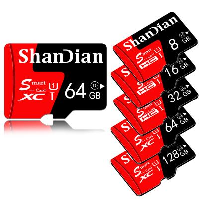 China Plastic Memory Card 256GB 200GB 128GB 64GB 30MB/S 32GB 16GB Smart Card Class10 UHS-1 Flash Card Memory SD TF/SD Card for sale