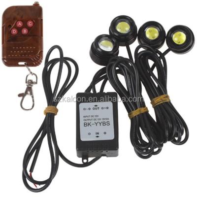 China 4x1.5W Flash Strobe Eagle Eye Light Led Car DRL Daytime Running Light Emergency Light KL-LSK03 for sale