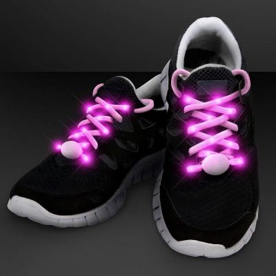 China New design flat nylon led lace lace flashing led cords for sale