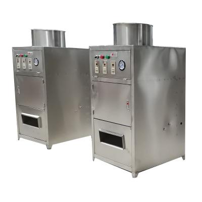 China 100-150kg/h Snack Factory Commercial Garlic Peeling Machine, SUS304 Machine, No Damage On Peeled Garlics for sale