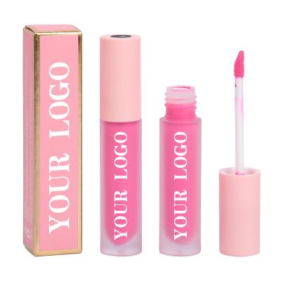 China Color 130 Waterproof No Lip Gloss Long Lasting Lip Gloss Non-stick Logo Lip Lacquer Moisturizing Shiny Lip Gloss for sale