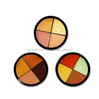 China Brighten Concealer Pencil High Quality Custom Creamy Die-Cut Color Full Coverage 4 Logo Correct Palette for sale