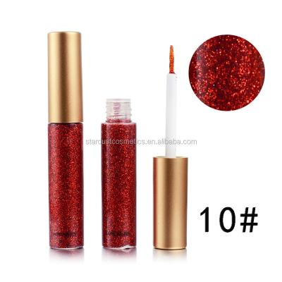 China Wholesale Liquid Glitter Cosmetics Waterproof Mini Waterproof Gel Eyeliner Long Lasting Eyeliner for sale