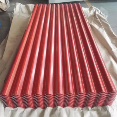 China Prime Metal Roof Panels PPGI Steel Sheet Corrugated Steel Roofing Sheet 16ft Corrugated Roofing for sale