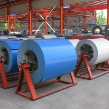 China Bobina de aço PPGI de largura 600 mm-1250 mm Chapa de aço laminada a frio galvanizada elétrica revestida a cores à venda