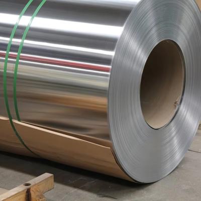 China Tinplate 0.4mm Metal Electrolytic Tin Plated Steel Coil T2 Chromium Coated Steel Tin Sheet For Make Cans for sale